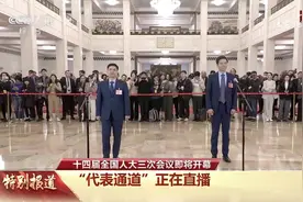 2025全国人大首场代表通道，雷军作为第一位代表出场，接受采访视频封面