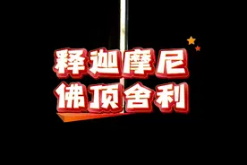 专程瞻仰释迦摩尼佛顶舍利，见者有福。视频封面