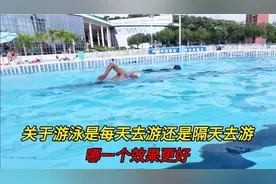 关于游泳是每天去游还是隔天去游，哪一个效果更好