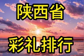 陕西省彩礼排行！视频封面