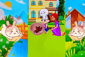 姐姐被龙虾夹屁股了，哈哈