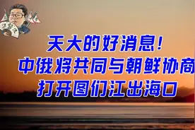 花千芳：天大的好消息！中俄将共同与朝鲜协商，打开图们江出海口视频封面