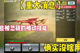【使命召唤手游】盘点那些使命召唤从没用过的被动技能 你用过吗视频封面