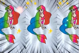 不同老师画的美人鱼，来看看谁画的更好看