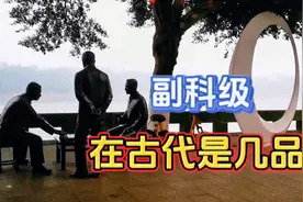 古今官员级别对照  最低级别是副科视频封面