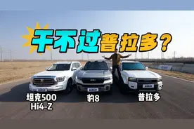 豹8坦克500普拉多横评！谁是真硬派