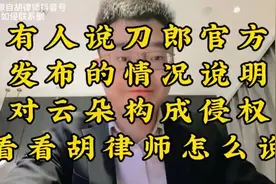 刀郎官方发布的《情况说明》对云朵构成侵权？请看胡律师怎么说视频封面