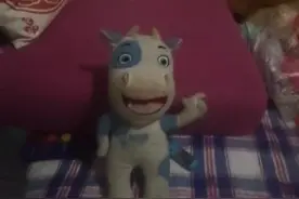 老牛躺着看手机，结果近视了！视频封面