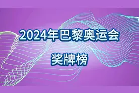 2024年巴黎奥运会，奖牌榜。中国第二名视频封面