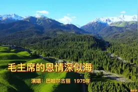 时代经典：新疆民歌《毛主席的恩情深似海》（演唱：巴哈尔古丽）