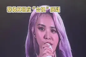 蔡依林回应“台独”质疑视频封面