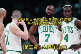 NBA各大分区球队各自组成联盟后的实力排名，第三名：大西洋分区视频封面