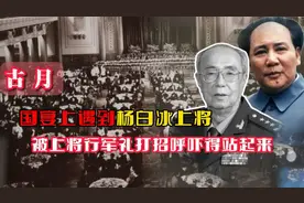 1989年古月受邀参加国宴，杨白冰上将上前打招呼，吓得他连忙站起视频封面