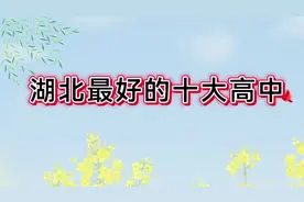 湖北省高中排名，湖北最好的十大高中，看看你知道的有几所？视频封面