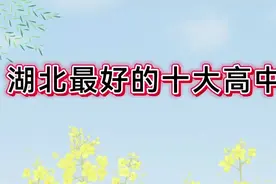 湖北省高中排名，湖北最好的十大高中，看看你知道的有几所？视频封面