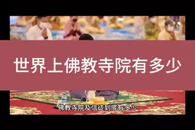 佛教寺院及信徒到底有多少！！！视频封面