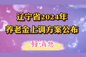 好消息！辽宁省2024年退休退职人员基本养老金上调方案公布！视频封面