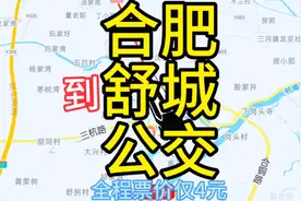 合肥到舒城县的公交线路来了，全程票价仅4元，去舒城玩方便了视频封面