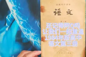 还记得阿Q吗？鲁迅的这篇著名小说收录在1984年版高中语文第三册视频封面