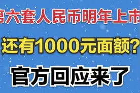 第六套人民币明年上市？还有1000元面额？官方回应来了视频封面