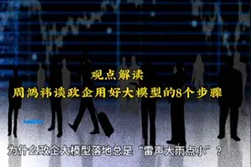 观点解读：周鸿祎谈政企用好大模型的8个步骤视频封面