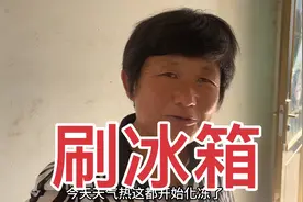 由于冰箱长时间没有洗刷，里面已经冻了冰块，清洗起来真麻烦视频封面