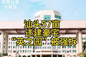 汕头57亩违建豪宅“英之园”被强拆视频封面