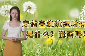 支付宝稳健理财买的是什么？能买吗？