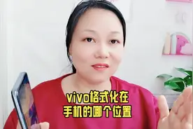 vivo格式化在手机的哪个位置视频封面