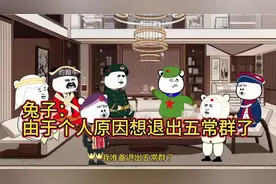 兔子：由于个人原因想退出五常群了视频封面