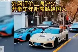 外网评价上海沪少开豪车炸街，直接震撼韩国人！视频封面
