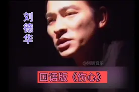 刘德华很少听的歌曲国语版《伤心》， 情感细腻值得去欣赏品味。