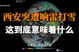 陕西西安突然响雷打雪，这到底意味着什么视频封面