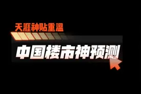 天涯神贴之楼市神预言，不能说完美演绎，只能说惊为天人！视频封面