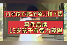13岁孩子把2岁婴儿推下17楼 当场身亡 事件详情和后续视频封面