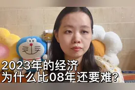 2023年的经济为什么比08年还要难？就业率，房价，工资都在跌视频封面
