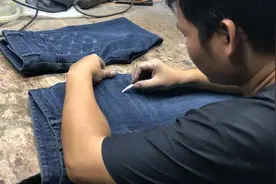 你以为牛仔裤上的猫须是怎么来的