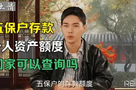 农村五保户的存款额度，个人资产情况，国家可以查询吗？视频封面
