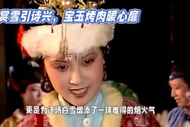 贾母赏雪引诗兴，宝玉烤肉暖心扉视频封面