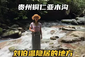 走进贵州铜仁亚木沟，刘伯温隐居的地方，果然是山清水秀视频封面