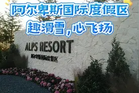 上海乘高铁一站到太仓南站下，到阿尔卑斯雪世界体验滑雪的快乐视频封面