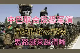 中巴勇士-8联合军演，反恐思路越来越清晰视频封面