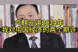 卢麒元：2024年，我对中国经济的两个期许视频封面