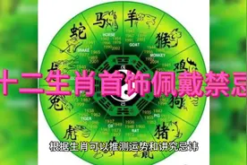 中国人讲究十二生肖，十二生肖首饰佩戴禁忌视频封面