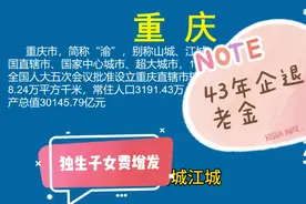 #重庆，企退养老金有独生子女费的增发！#43年工龄养老金预估视频封面