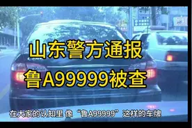 山东警方通报鲁A99999被查视频封面
