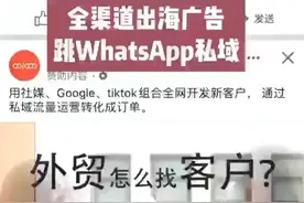 全渠道广告一键跳转whatsapp私域，自动分流、计数、客服系统回复视频封面