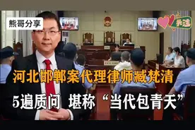 河北邯郸案代理律师臧梵清5轮质问堪称“当代包青天”视频封面