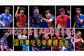 2025多哈世乒赛赛程全曝光，国乒豪华名单震撼首发视频封面