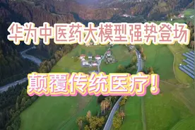 华为中医药大模型强势登场，颠覆传统医疗！视频封面